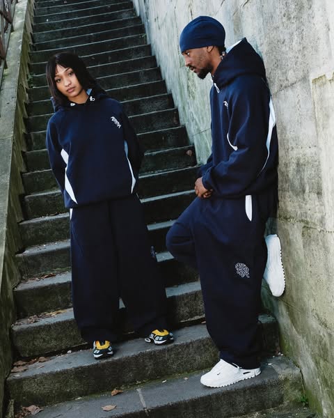 A Mertra Tracksuit - Navy Blue - Image 2