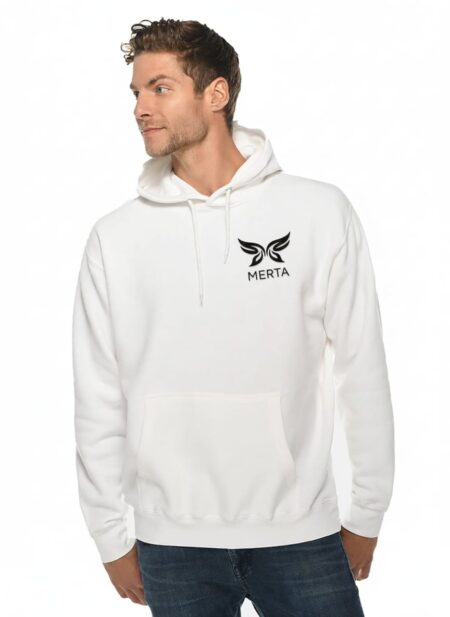 Merta Hoodie White