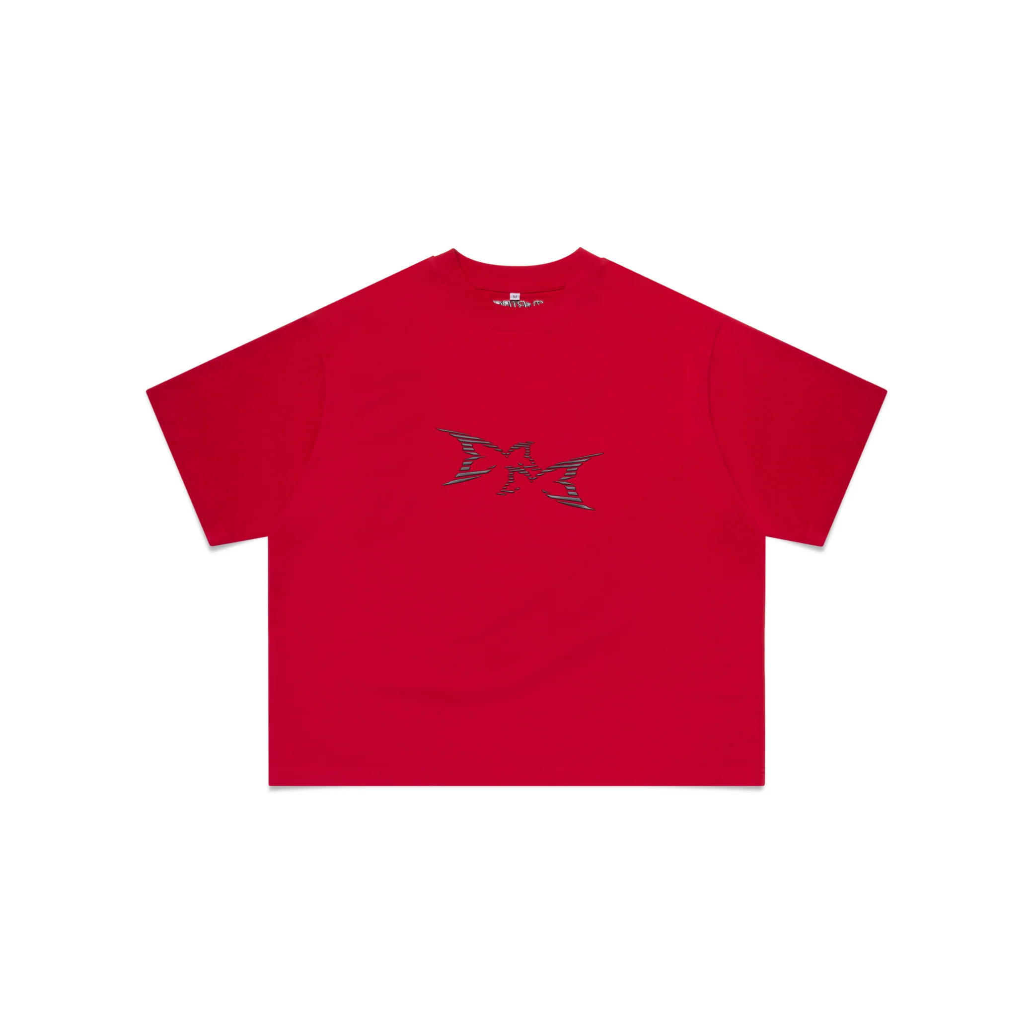 Frame36_19718f7c-271a-45da-9d51-f7952fc918bc.webp Mertra 3D Logo Tee (Red) - Image 1