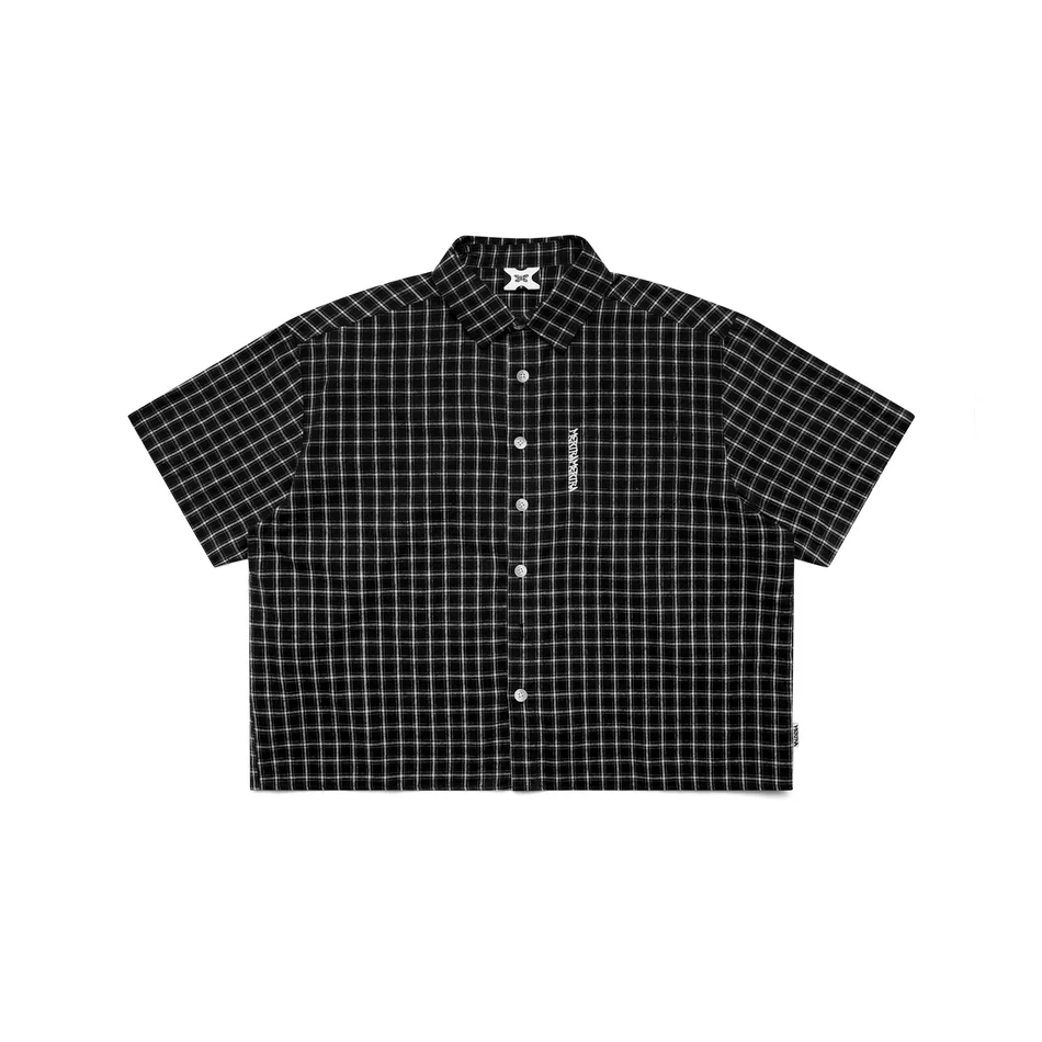 pls1.webp Mertra Plaid Shirts (Black) - Image 1